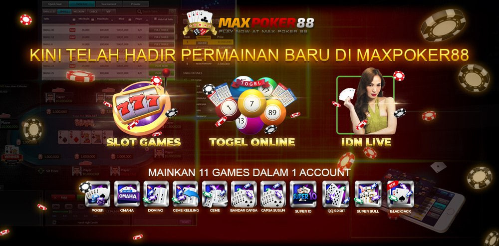 Maxpoker88 – Situs IDN Poker & Slot Gacor Menang Puluhan Juta Rupiah